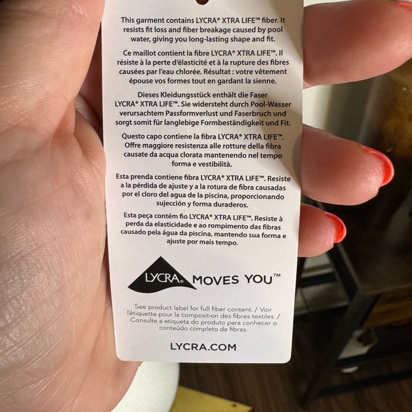 Lands' End Tankini NWT size 6 - Picture 7 of 7